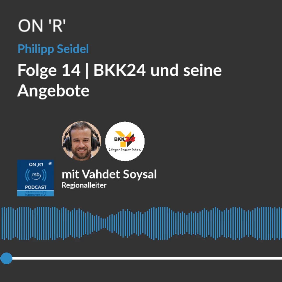 RSB-Podcast ON'R' Cover zur Folge 14 BKK24