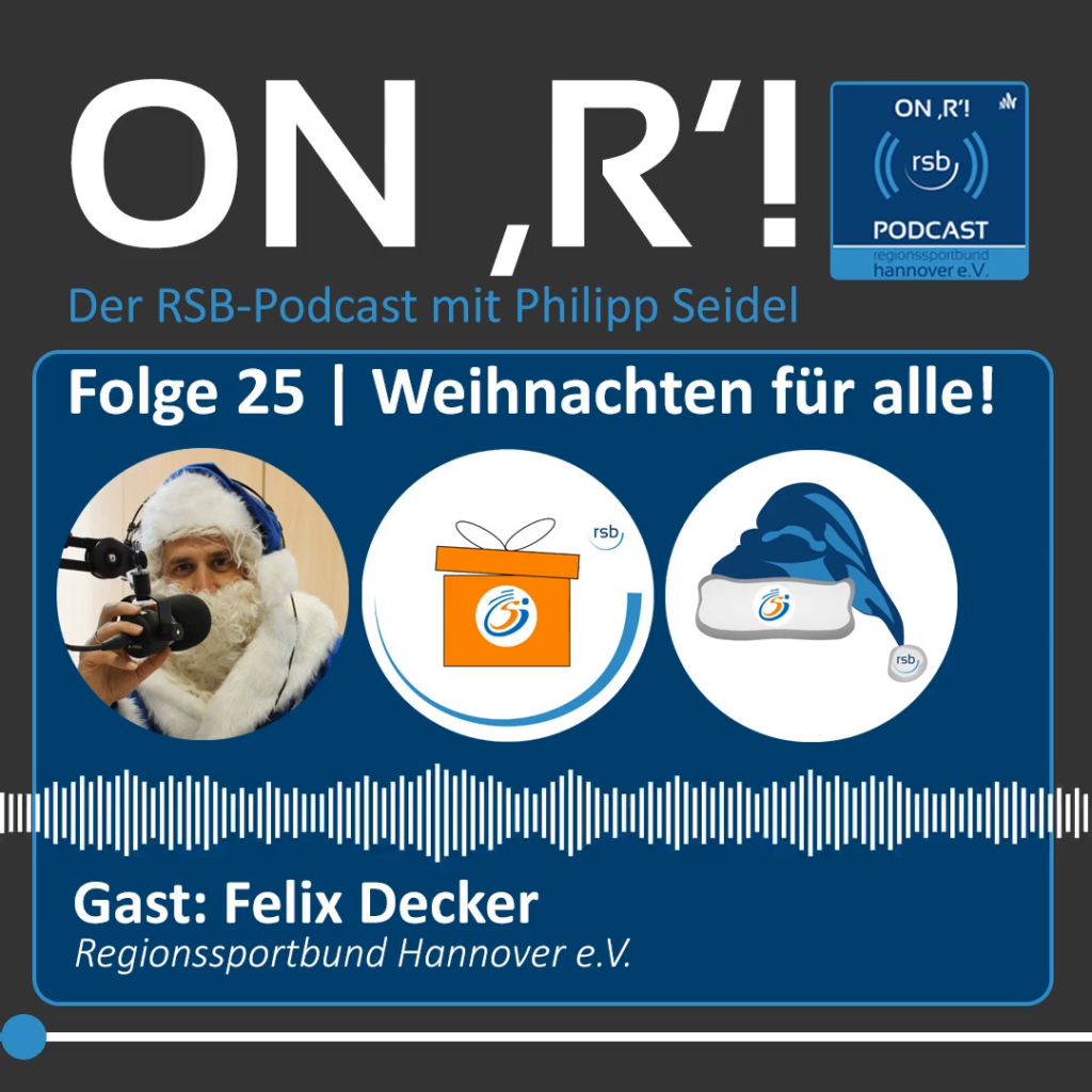 RSB-Podcast ON'R' Cover zur Folge 25 Weihnachten für alle!