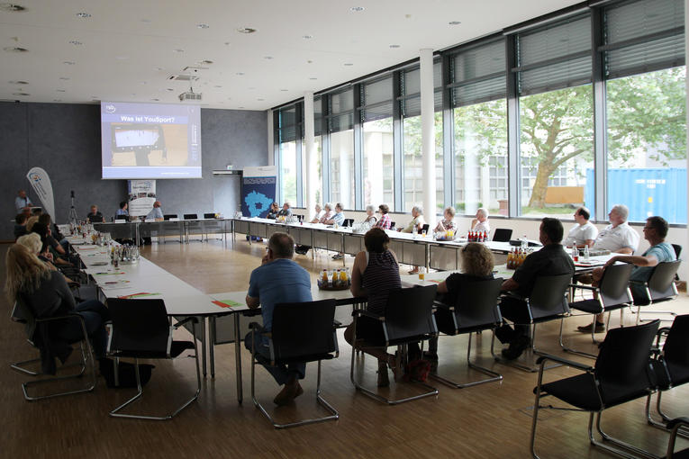 In den geraden Kalenderjahren kommen die Delegierten zum Austausch und zur Abstimmung auf dem ordentlichen Jugendsporttag zusammen.